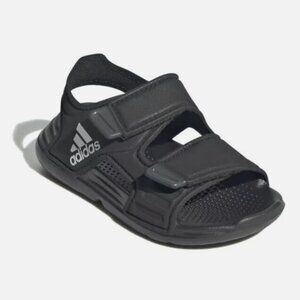 adidas Water Velcro Sandals for Toddlers in Black and white GV7796